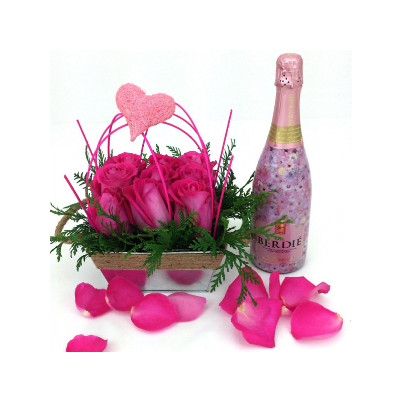 Roses with a rosé