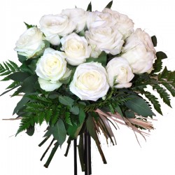 Bouquet 11 white roses