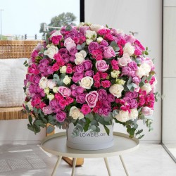 Bouque of flowers at the...